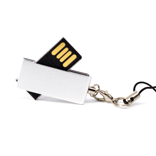 USB039, MEMORIA USB SLIM TWIST
Memoria USB SLIM TWIST Giratoria

Capacidad 4 GB. Incluye colguije.

También disponible en:
8 GB