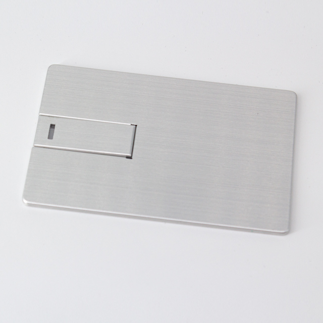 USB209, MEMORIA USB SLIM-M
Memoria USB SLIM METÁLICA en forma de tarjeta.

Capacidad 16 GB.

También disponible en:
8 GB